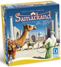 Samarkand: Routes to Riches - Queen Games - Boardgames card