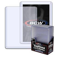 3" x 4" Thick Card Topload Holder - 138pt. (10-Count) - BCW Toploaders - Collectible Storage card