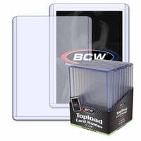 3" x 4" Thick Card Topload Holder - 240pt. (10-Count) - BCW Toploaders - Collectible Storage card