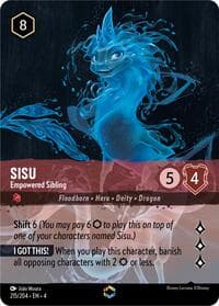 Sisu - Empowered Sibling (Enchanted) - Ursula's Return - Disney Lorcana card