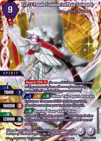 EVA-13 -Pseudo-Evolution 3rd Phase (Estimated)- (EVASAGA) - Collaboration Booster 01: Halo of Awakening - Battle Spirits Saga card
