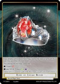 Ruby of Lycan Blood - Thoth of the Trinity - Force of Will card