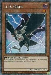D.D. Crow (Platinum Secret Rare) - 25th Anniversary Rarity Collection II - YuGiOh card