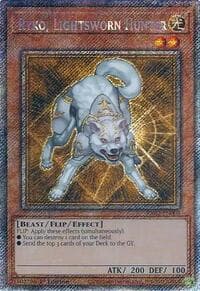 Ryko, Lightsworn Hunter (Platinum Secret Rare) - 25th Anniversary Rarity Collection II - YuGiOh card