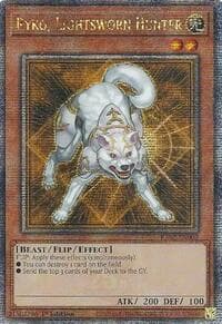 Ryko, Lightsworn Hunter (Quarter Century Secret Rare) - 25th Anniversary Rarity Collection II - YuGiOh card