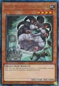 Super-Nimble Mega Hamster (PUR) - 25th Anniversary Rarity Collection II - YuGiOh card