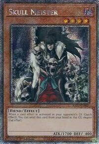 Skull Meister (Platinum Secret Rare) - 25th Anniversary Rarity Collection II - YuGiOh card