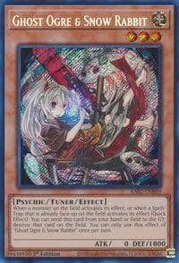 Ghost Ogre & Snow Rabbit (Alternate Art) (Secret Rare) - 25th Anniversary Rarity Collection II - YuGiOh card