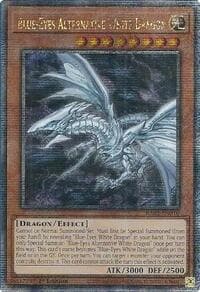Blue-Eyes Alternative White Dragon (Quarter Century Secret Rare) - 25th Anniversary Rarity Collection II - YuGiOh card