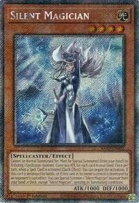 Silent Magician (Platinum Secret Rare) - 25th Anniversary Rarity Collection II - YuGiOh card