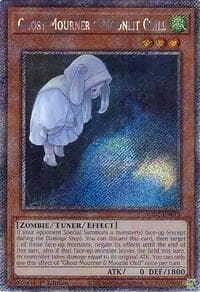 Ghost Mourner & Moonlit Chill (Alternate Art) (Platinum Secret Rare) - 25th Anniversary Rarity Collection II - YuGiOh card