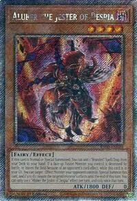 Aluber the Jester of Despia (Platinum Secret Rare) - 25th Anniversary Rarity Collection II - YuGiOh card