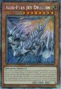 Blue-Eyes Jet Dragon (Platinum Secret Rare) - 25th Anniversary Rarity Collection II - YuGiOh card
