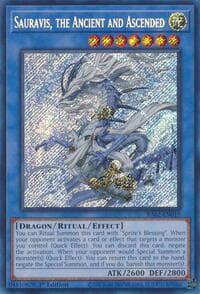 Sauravis, the Ancient and Ascended (Secret Rare) - 25th Anniversary Rarity Collection II - YuGiOh card