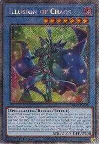 Illusion of Chaos (Platinum Secret Rare) - 25th Anniversary Rarity Collection II - YuGiOh card