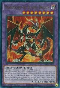 Masquerade the Blazing Dragon (UR) - 25th Anniversary Rarity Collection II - YuGiOh card