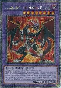 Masquerade the Blazing Dragon (Platinum Secret Rare) - 25th Anniversary Rarity Collection II - YuGiOh card