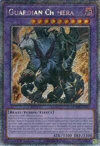 Guardian Chimera (Platinum Secret Rare) - 25th Anniversary Rarity Collection II - YuGiOh card