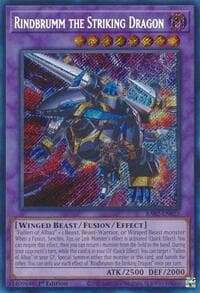 Rindbrumm the Striking Dragon (Secret Rare) - 25th Anniversary Rarity Collection II - YuGiOh card