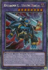 Rindbrumm the Striking Dragon (Platinum Secret Rare) - 25th Anniversary Rarity Collection II - YuGiOh card