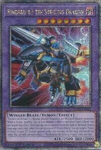 Rindbrumm the Striking Dragon (Quarter Century Secret Rare) - 25th Anniversary Rarity Collection II - YuGiOh card