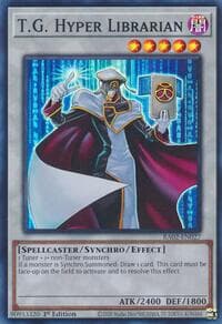 T.G. Hyper Librarian - 25th Anniversary Rarity Collection II - YuGiOh card
