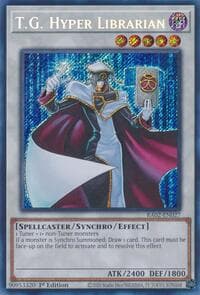 T.G. Hyper Librarian (Secret Rare) - 25th Anniversary Rarity Collection II - YuGiOh card