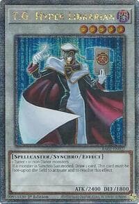 T.G. Hyper Librarian (Quarter Century Secret Rare) - 25th Anniversary Rarity Collection II - YuGiOh card