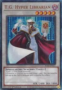 T.G. Hyper Librarian (PUR) - 25th Anniversary Rarity Collection II - YuGiOh card