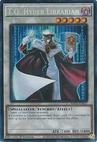 T.G. Hyper Librarian (PCR) - 25th Anniversary Rarity Collection II - YuGiOh card