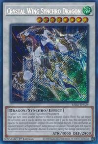 Crystal Wing Synchro Dragon (Secret Rare) - 25th Anniversary Rarity Collection II - YuGiOh card