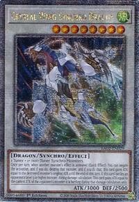 Crystal Wing Synchro Dragon (Platinum Secret Rare) - 25th Anniversary Rarity Collection II - YuGiOh card