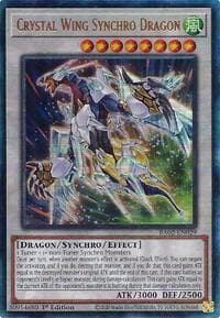 Crystal Wing Synchro Dragon (PUR) - 25th Anniversary Rarity Collection II - YuGiOh card