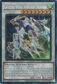 Crystal Wing Synchro Dragon (PCR) - 25th Anniversary Rarity Collection II - YuGiOh card