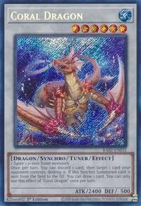 Coral Dragon (Secret Rare) - 25th Anniversary Rarity Collection II - YuGiOh card