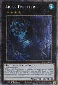 Abyss Dweller (Platinum Secret Rare) - 25th Anniversary Rarity Collection II - YuGiOh card