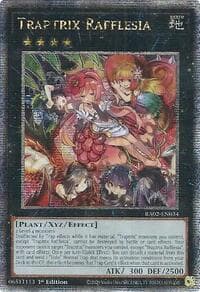 Traptrix Rafflesia (Quarter Century Secret Rare) - 25th Anniversary Rarity Collection II - YuGiOh card