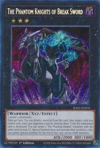 The Phantom Knights of Break Sword (Secret Rare) - 25th Anniversary Rarity Collection II - YuGiOh card