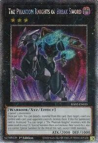 The Phantom Knights of Break Sword (Platinum Secret Rare) - 25th Anniversary Rarity Collection II - YuGiOh card