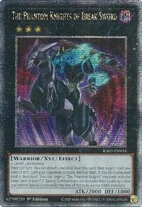 The Phantom Knights of Break Sword (Quarter Century Secret Rare) - 25th Anniversary Rarity Collection II - YuGiOh card