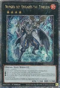Number 60: Dugares the Timeless (Quarter Century Secret Rare) - 25th Anniversary Rarity Collection II - YuGiOh card