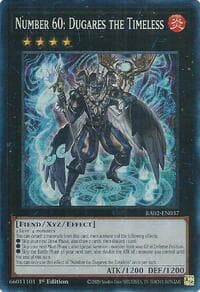 Number 60: Dugares the Timeless (PCR) - 25th Anniversary Rarity Collection II - YuGiOh card