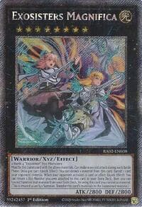 Exosisters Magnifica (Platinum Secret Rare) - 25th Anniversary Rarity Collection II - YuGiOh card