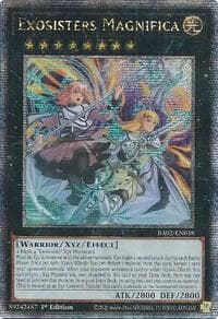 Exosisters Magnifica (Quarter Century Secret Rare) - 25th Anniversary Rarity Collection II - YuGiOh card