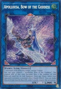 Apollousa, Bow of the Goddess (Alternate Art) (Secret Rare) - 25th Anniversary Rarity Collection II - YuGiOh card