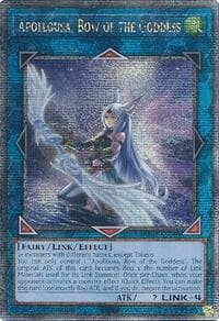 Apollousa, Bow of the Goddess (Alternate Art) (Quarter Century Secret Rare) - 25th Anniversary Rarity Collection II - YuGiOh card