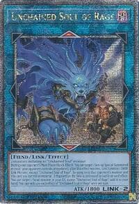 Unchained Soul of Rage (Quarter Century Secret Rare) - 25th Anniversary Rarity Collection II - YuGiOh card