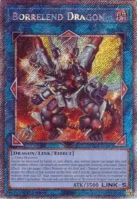 Borrelend Dragon (Platinum Secret Rare) - 25th Anniversary Rarity Collection II - YuGiOh card