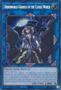 Underworld Goddess of the Closed World (Secret Rare) - 25th Anniversary Rarity Collection II - YuGiOh card