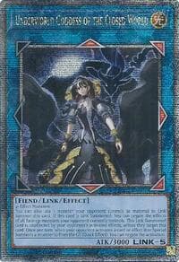 Underworld Goddess of the Closed World (Quarter Century Secret Rare) - 25th Anniversary Rarity Collection II - YuGiOh card